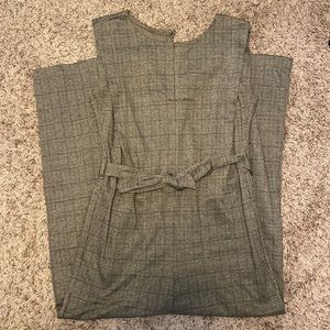 Plaid Jumsuit